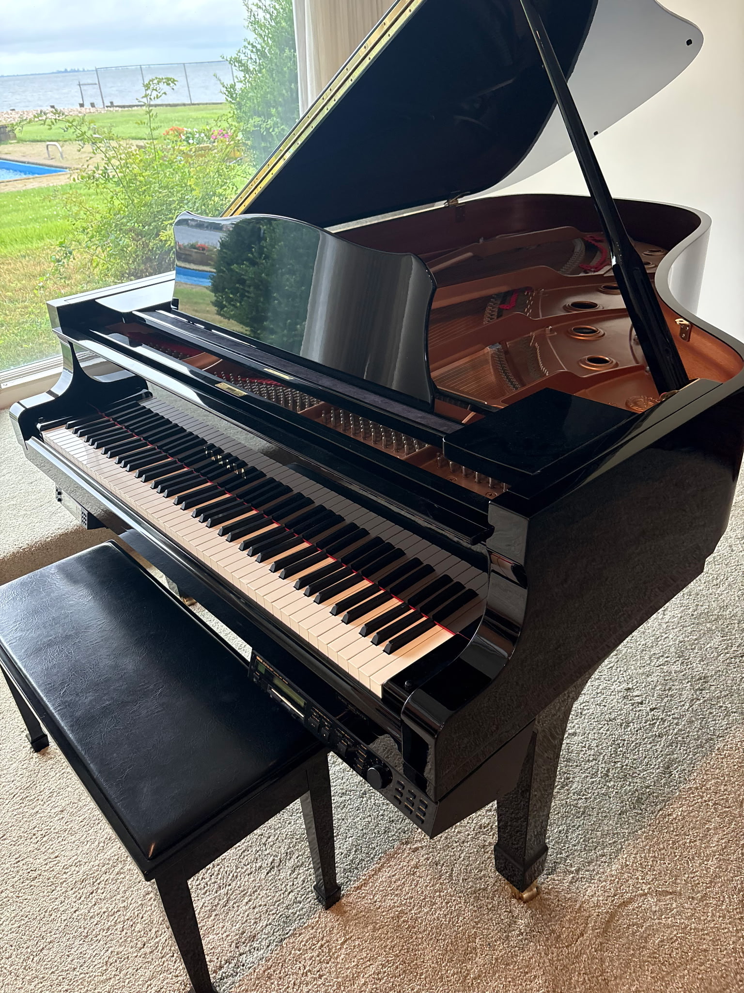 Yamaha C6 1995, High Gloss Ebony, Player System *WARRANTY*