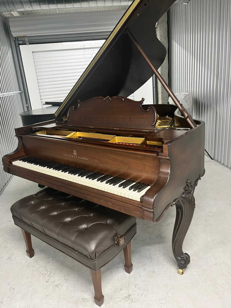 Steinway M King Louis XV 1928 Mahogany Refinished/Rebuilt
