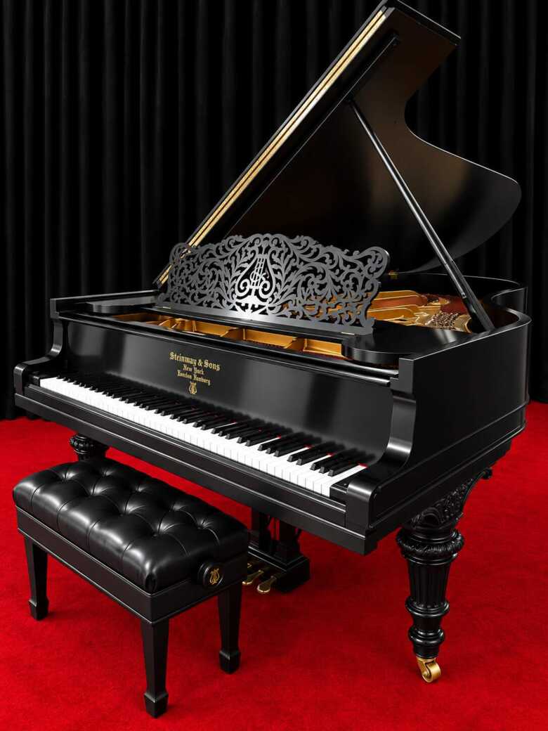 Steinway Concert Grand Model C, Art Case, Rebuilt 2026