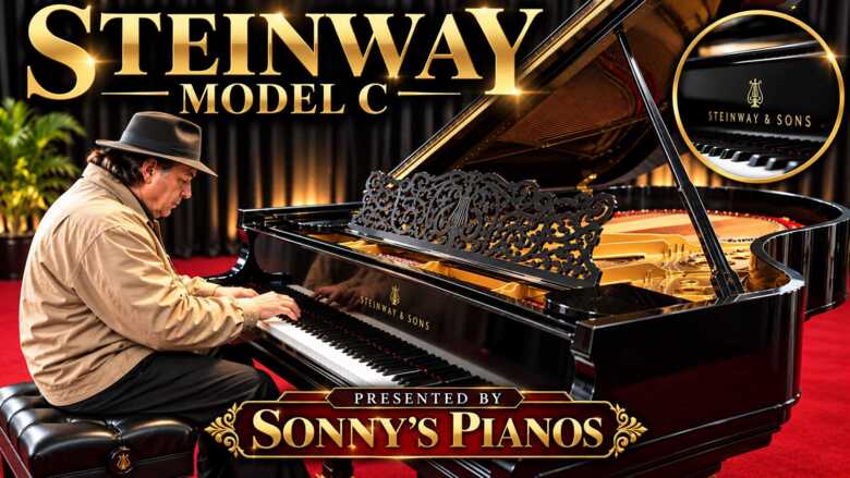Steinway Concert Grand Model C, Art Case, Rebuilt 2026