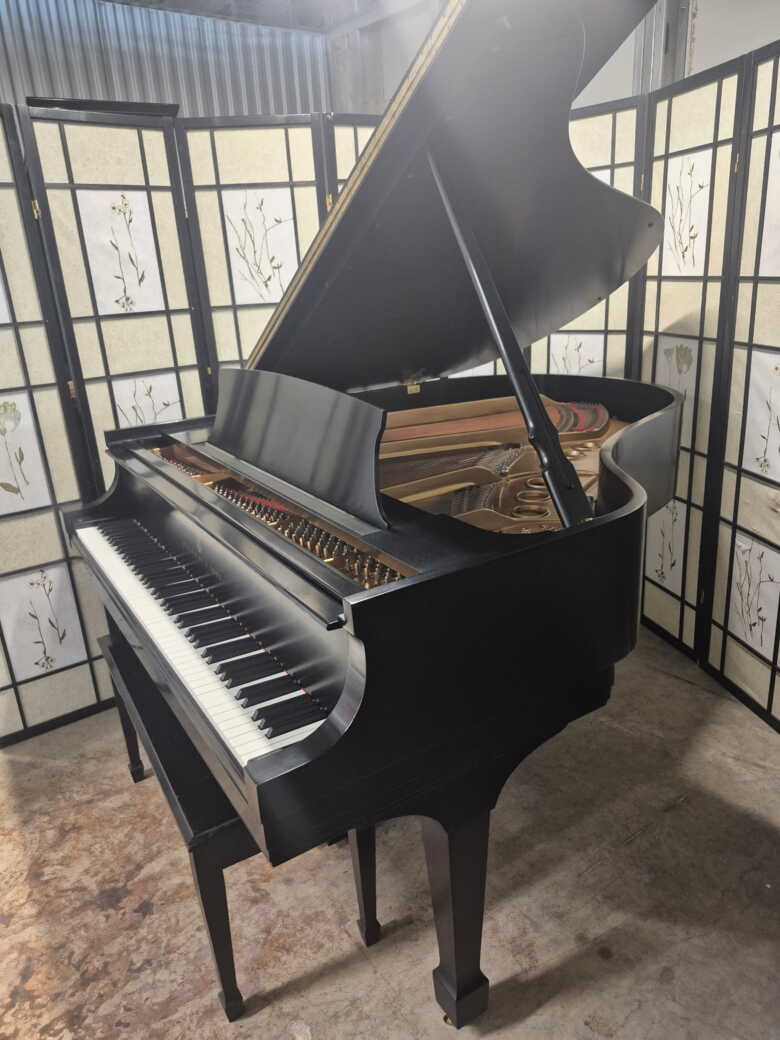Steinway Model M 1963, Satin Ebony, SEE VIDEO *Warranty*