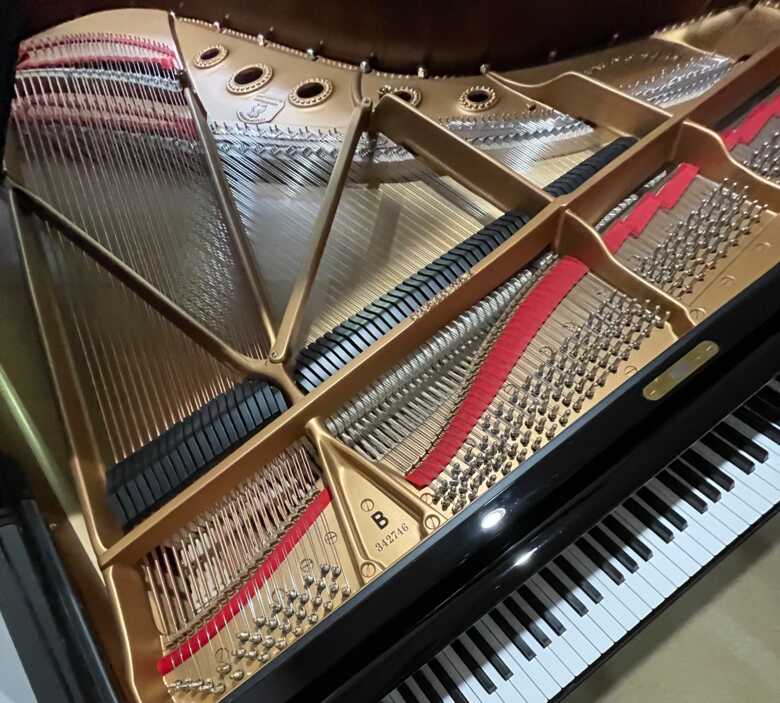 Steinway Model B Polished Ebony Full Restoration