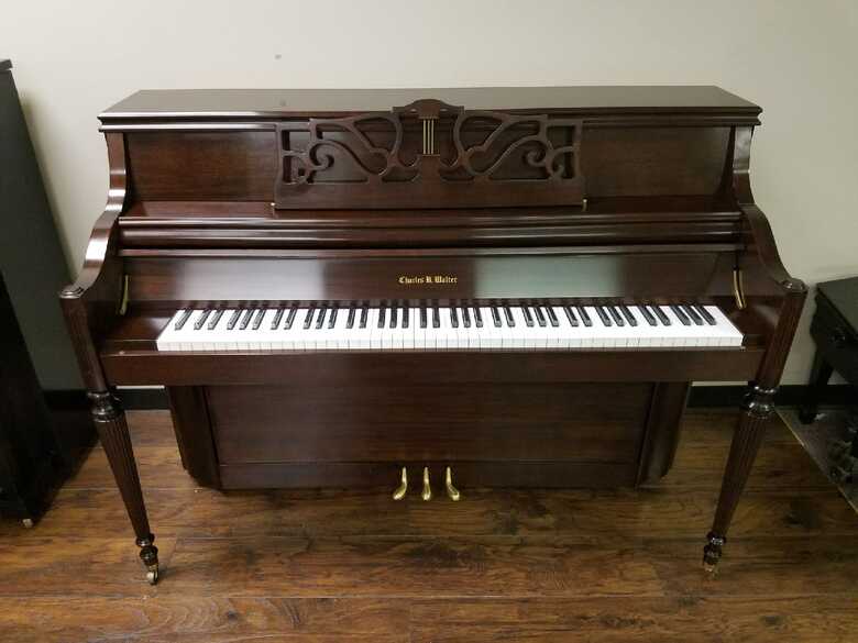 Charles Walter console piano -  one owner - make offer