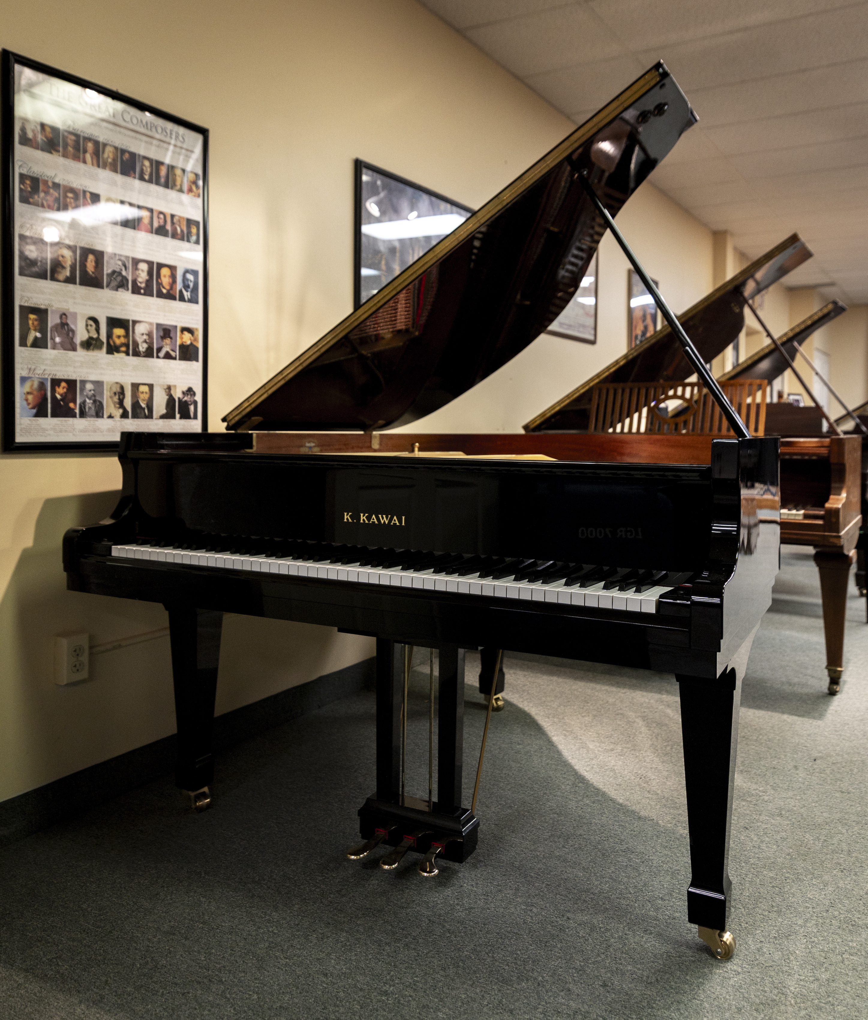 Artist Grade Kawai RX-1 - Completely Restored with Warranty