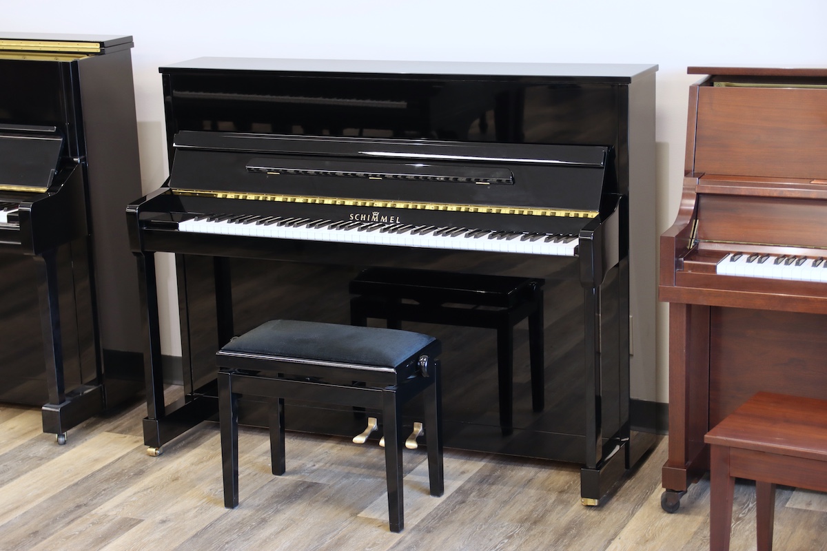 Gently used German studio upright