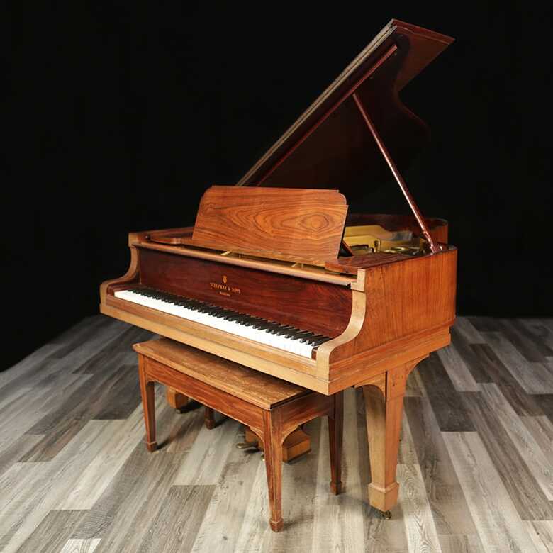Steinway Hamburg Grand Piano, Model O - 5'10" - Rare Rosewoo