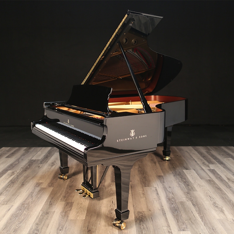 Fully Rebuilt New York Steinway Model B – High Gloss Ebony