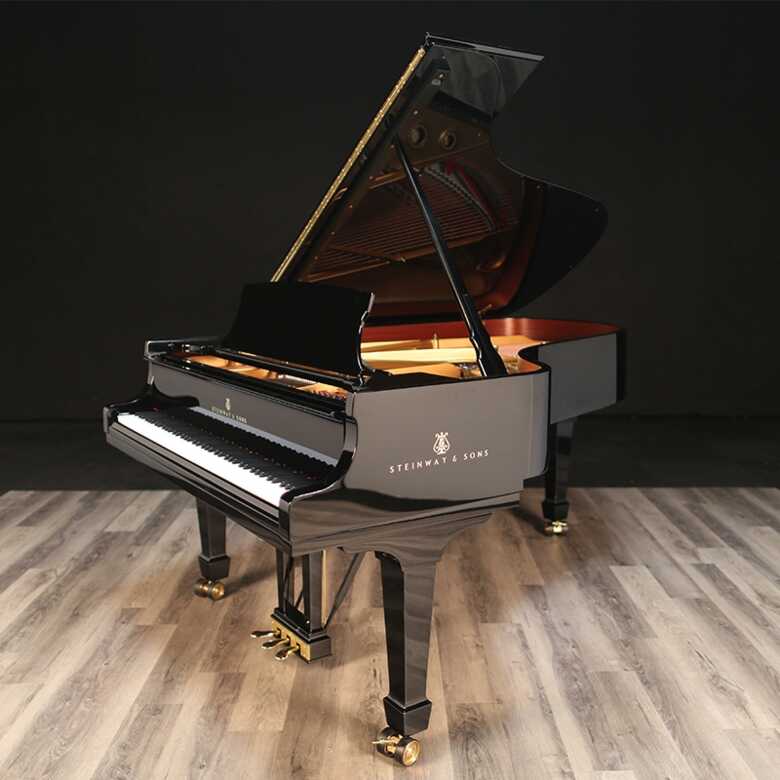Fully Rebuilt New York Steinway Model B – High Gloss Ebony