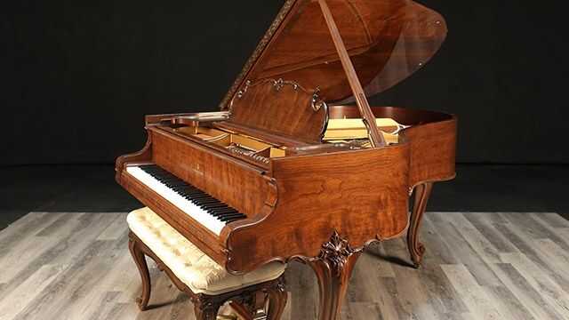 1928 Steinway M – Louis XV Walnut | Restored | Ships Free