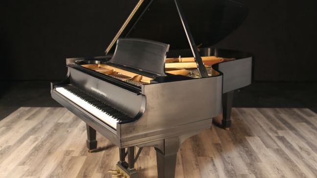 1972 Steinway B – Ebony Satin | Restored | Ships Free