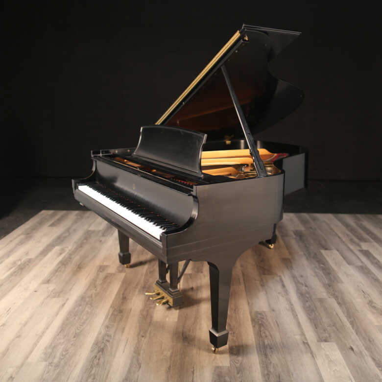 1997 Steinway Model L – Restored | Satin Ebony | Ships Free