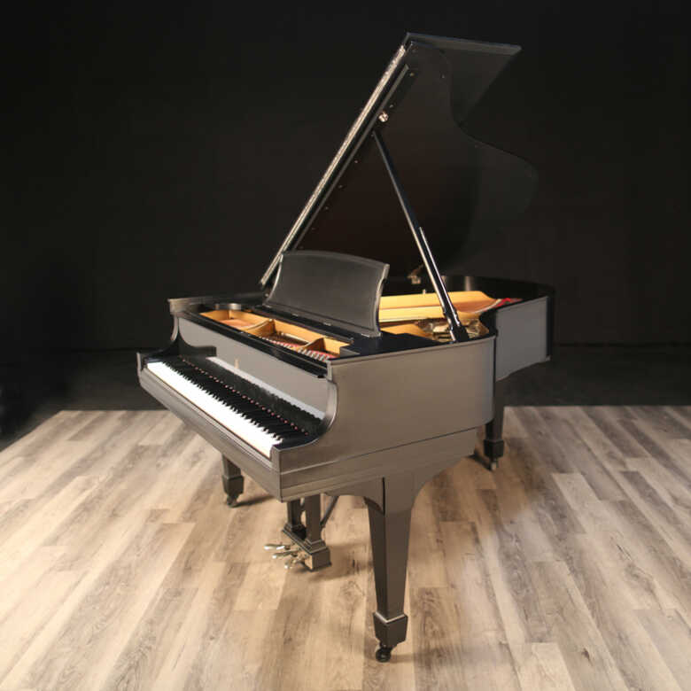 1925 Steinway L 5'10" Fully Restored Satin Ebony