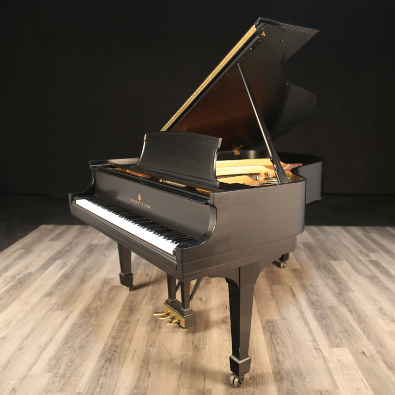1973 Steinway L 5'11" Satin Ebony Grand Piano Fully Restored