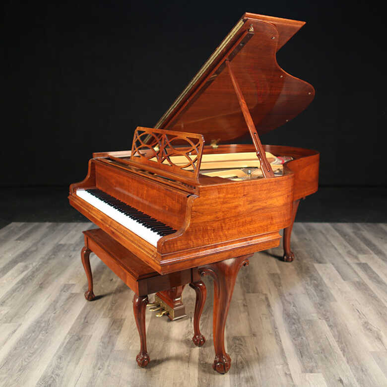 2000 Steinway M Chippendale Crown Jewel Walnut
