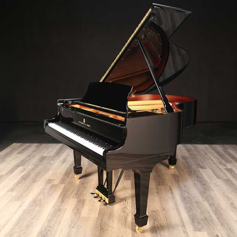 1932 Steinway M 5'7" High Gloss Ebony, Fully Rebuilt