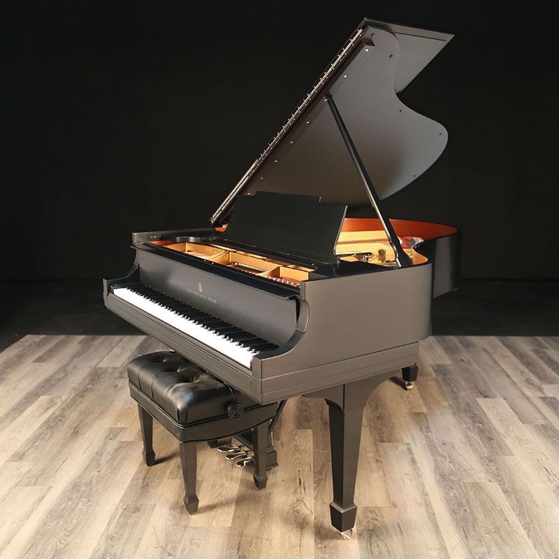 1921 Steinway M 5'7" Satin Ebony, Fully Restored