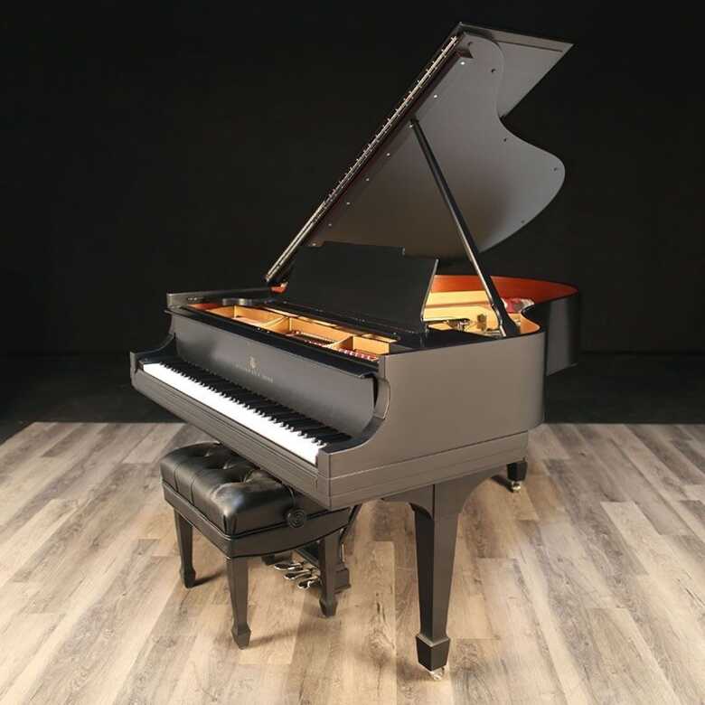 1921 Steinway M 5'7" Satin Ebony, Fully Restored