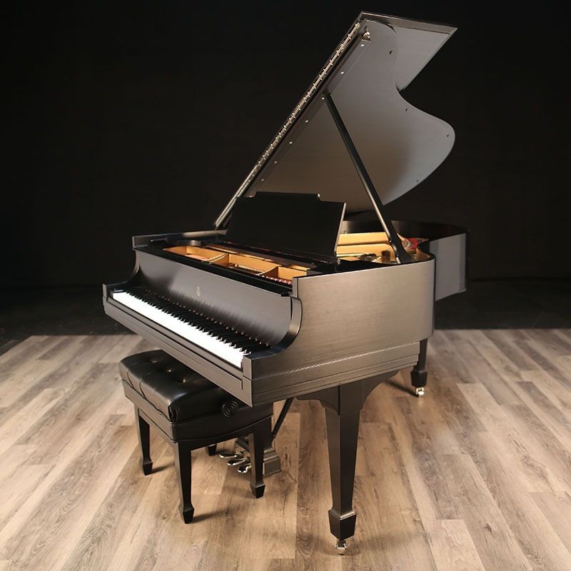 1927 Steinway M 5'7" Ebony, Restored, Serial 257201