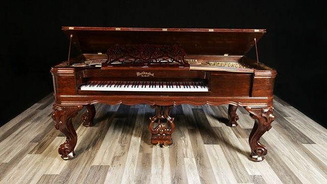 Mathushek Square Grand, Hand Carved Rococo Case