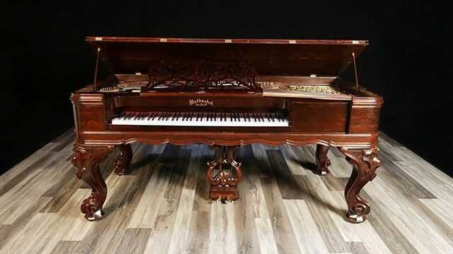 Mathushek Square Grand, Hand Carved Rococo Case