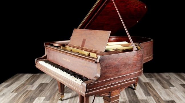 1908 Mason & Hamlin AA 6'2" Mahogany, Restoration Included