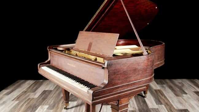 1908 Mason & Hamlin AA 6'2" Mahogany, Restoration Included