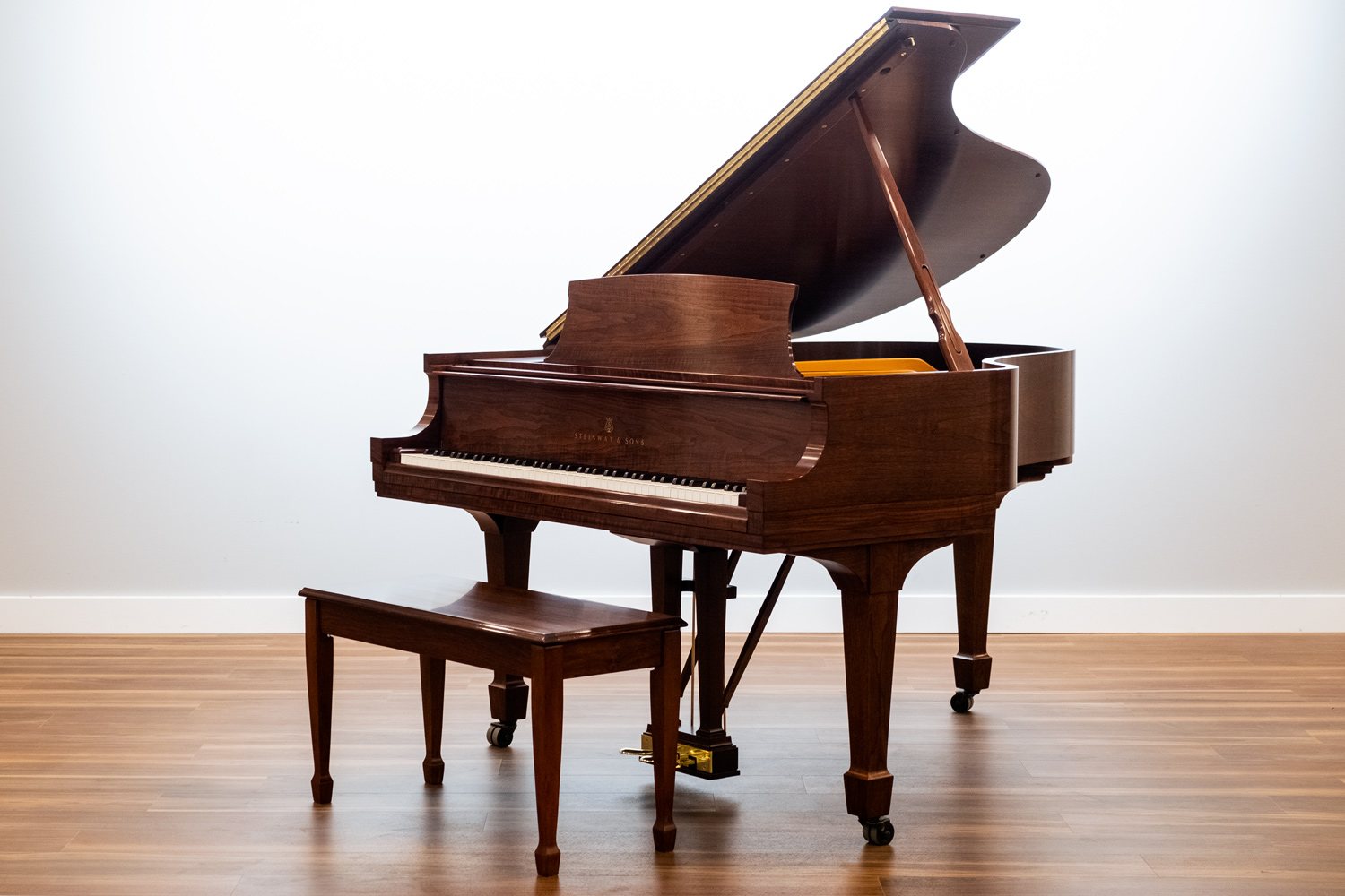 1946 Steinway Model M Grand Piano | Walnut - Restored