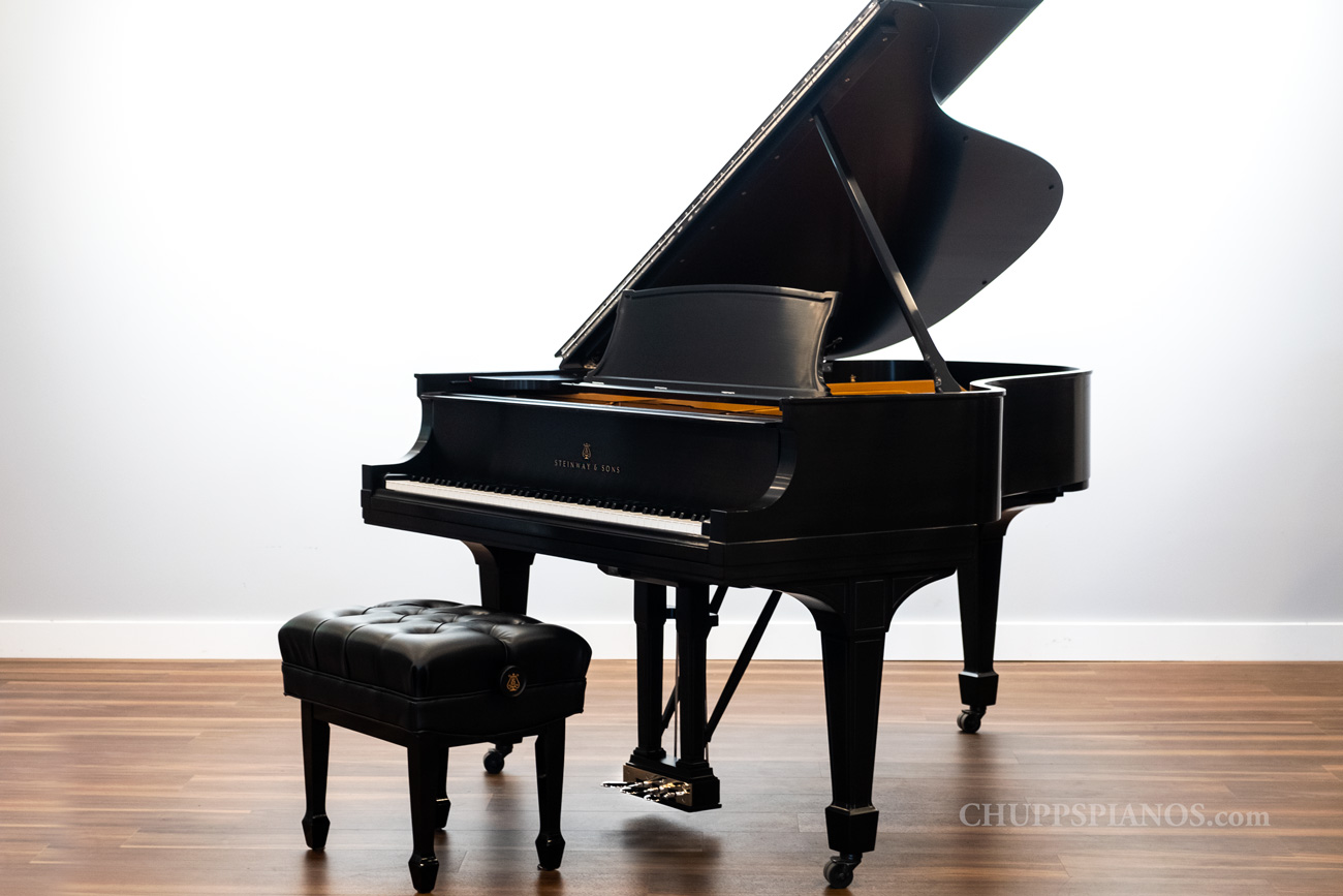 1926 Restored Steinway Model L Grand Piano | Ebony - Vintage