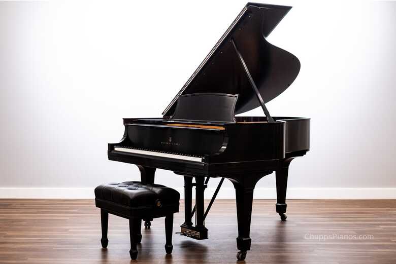 1922 Steinway Model O Grand Piano | Satin Ebony - Restored