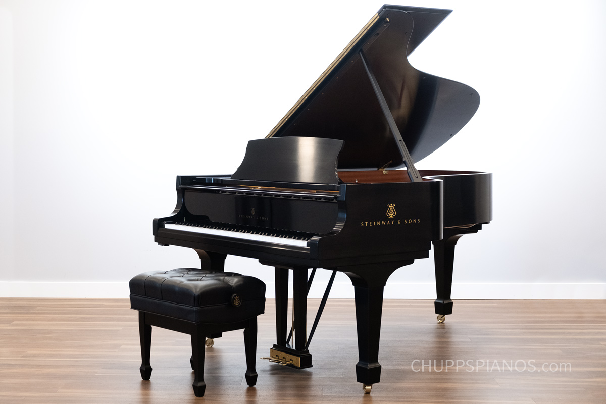 2019 Steinway Model B Grand Piano | Satin Ebony 