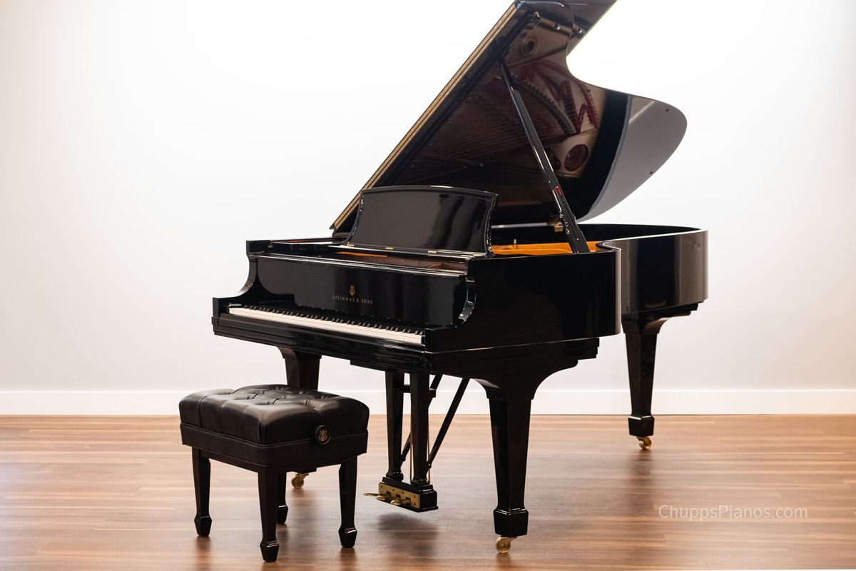 1984 Steinway Model B Grand Piano | Polished Ebony – Restore