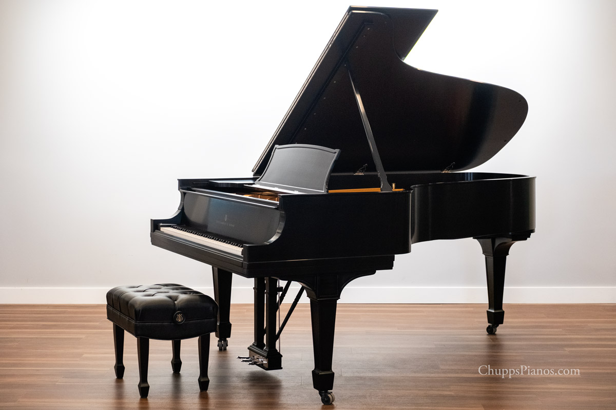1919 Steinway Model C Semi-Concert Grand Piano - Ebony 