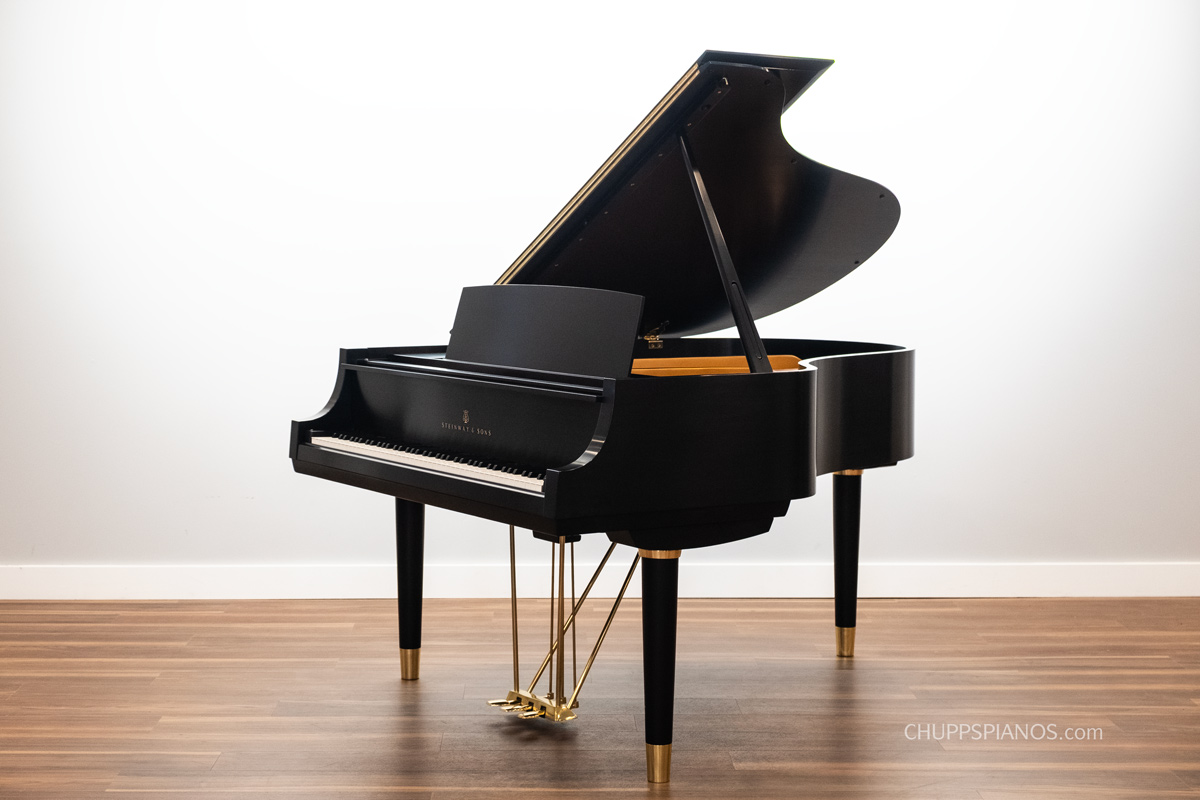 1954 Steinway Model M Grand Piano Walter Teague MCM Art Case