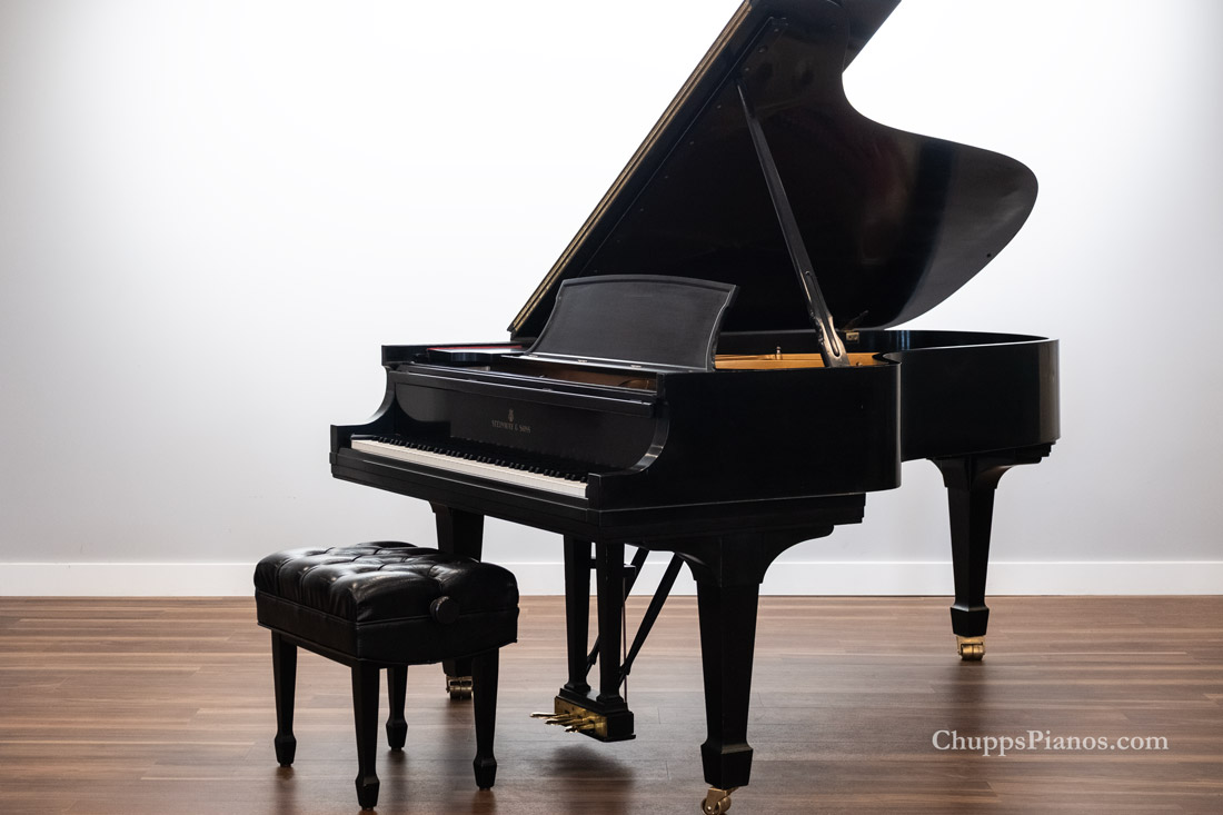 1962 Steinway Model B Grand Piano - Ebony - Excellent