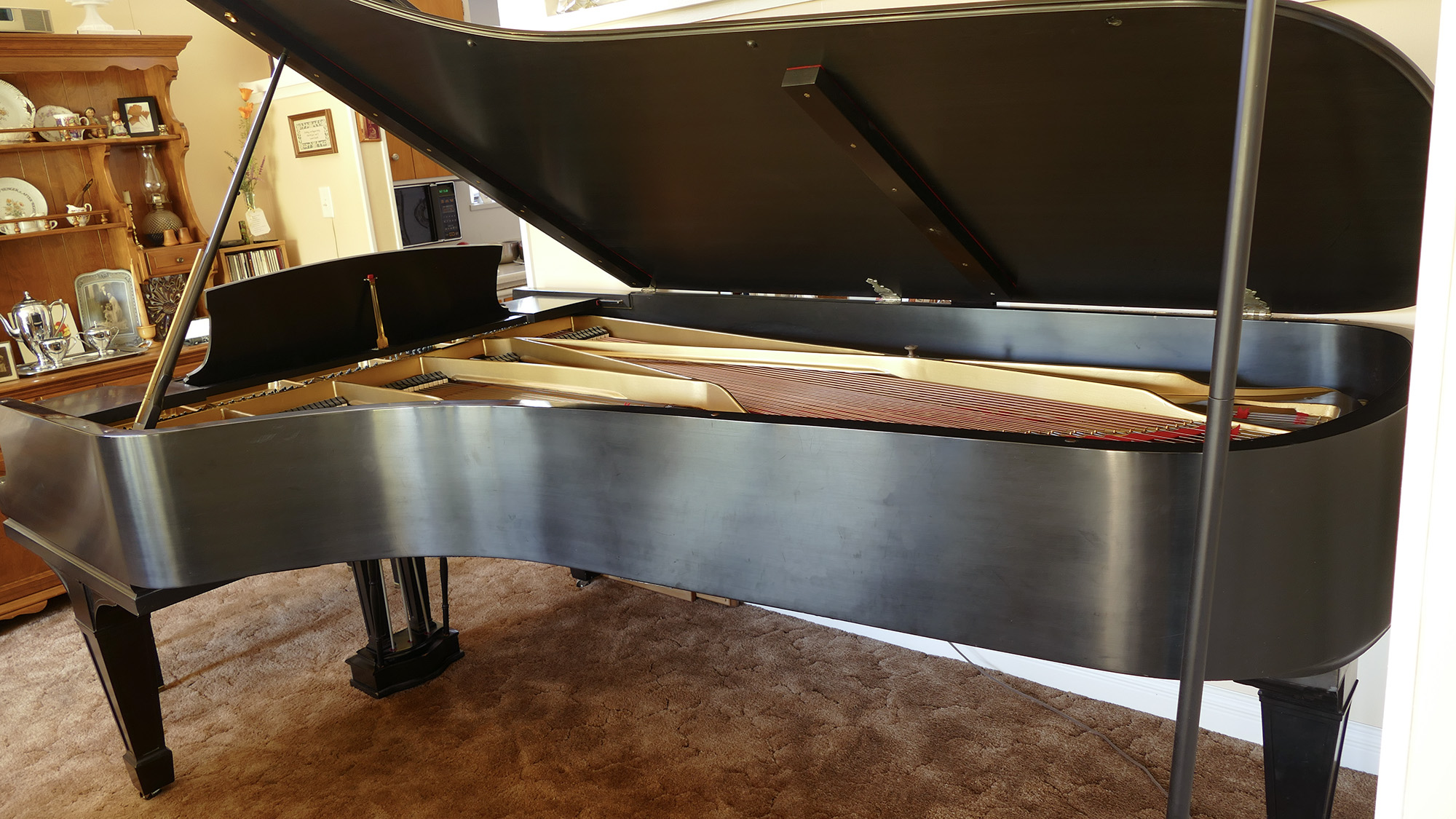 Steinert 9' Concert Grand for sale - Rebuilt and Refinished