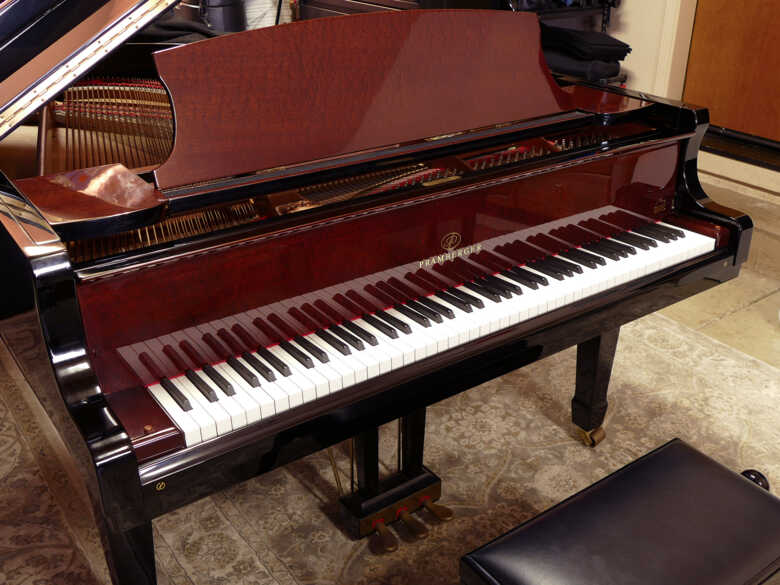 Gorgeous Pramberger 6' 1" Model JP185 HG Ebony grand piano