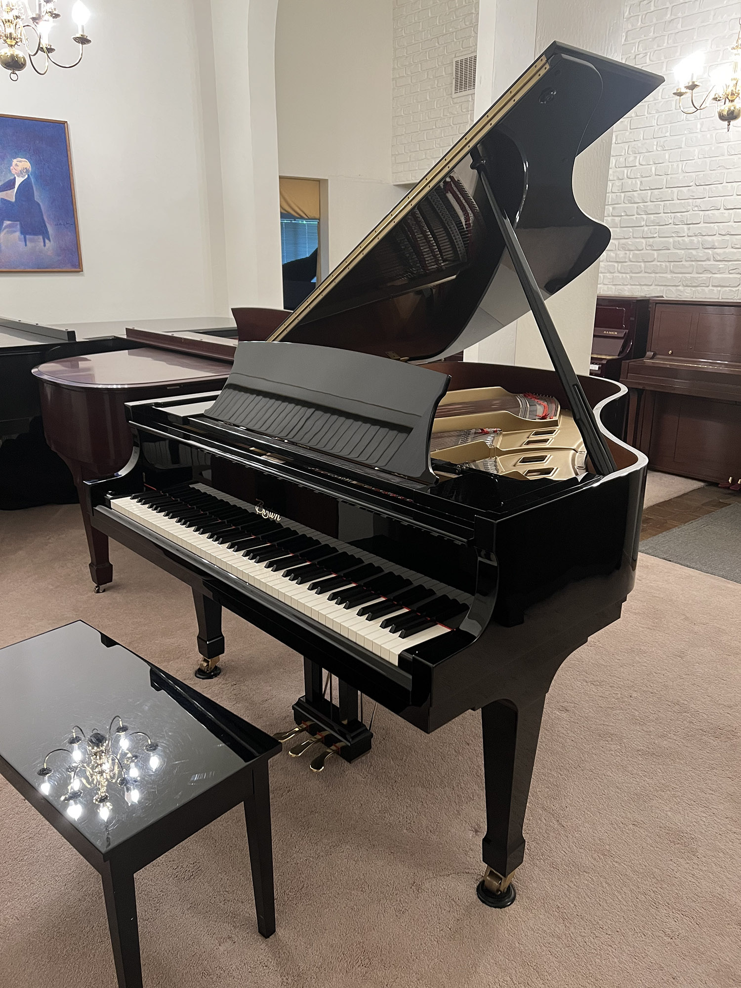 Lovely Boston Grand (by Steinway) Model GP178  - like new 