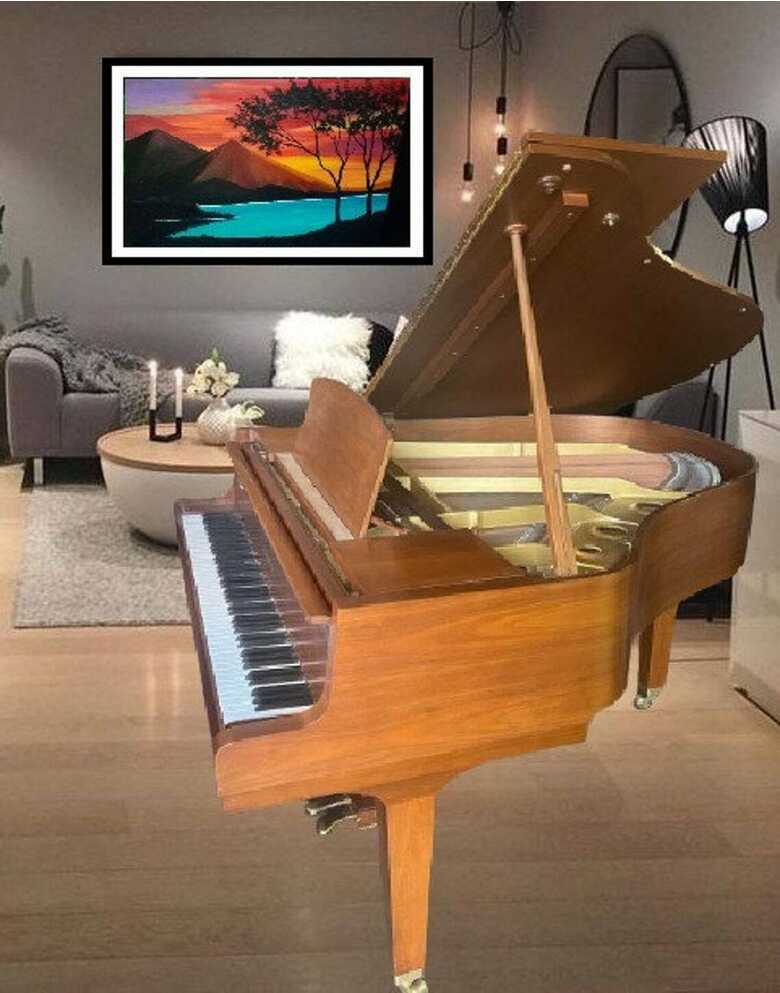Yamaha baby grand piano G1
