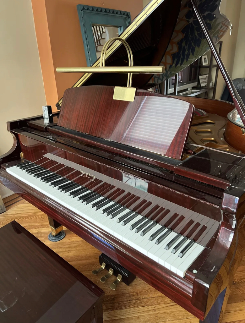 George Steck grand piano 5'8