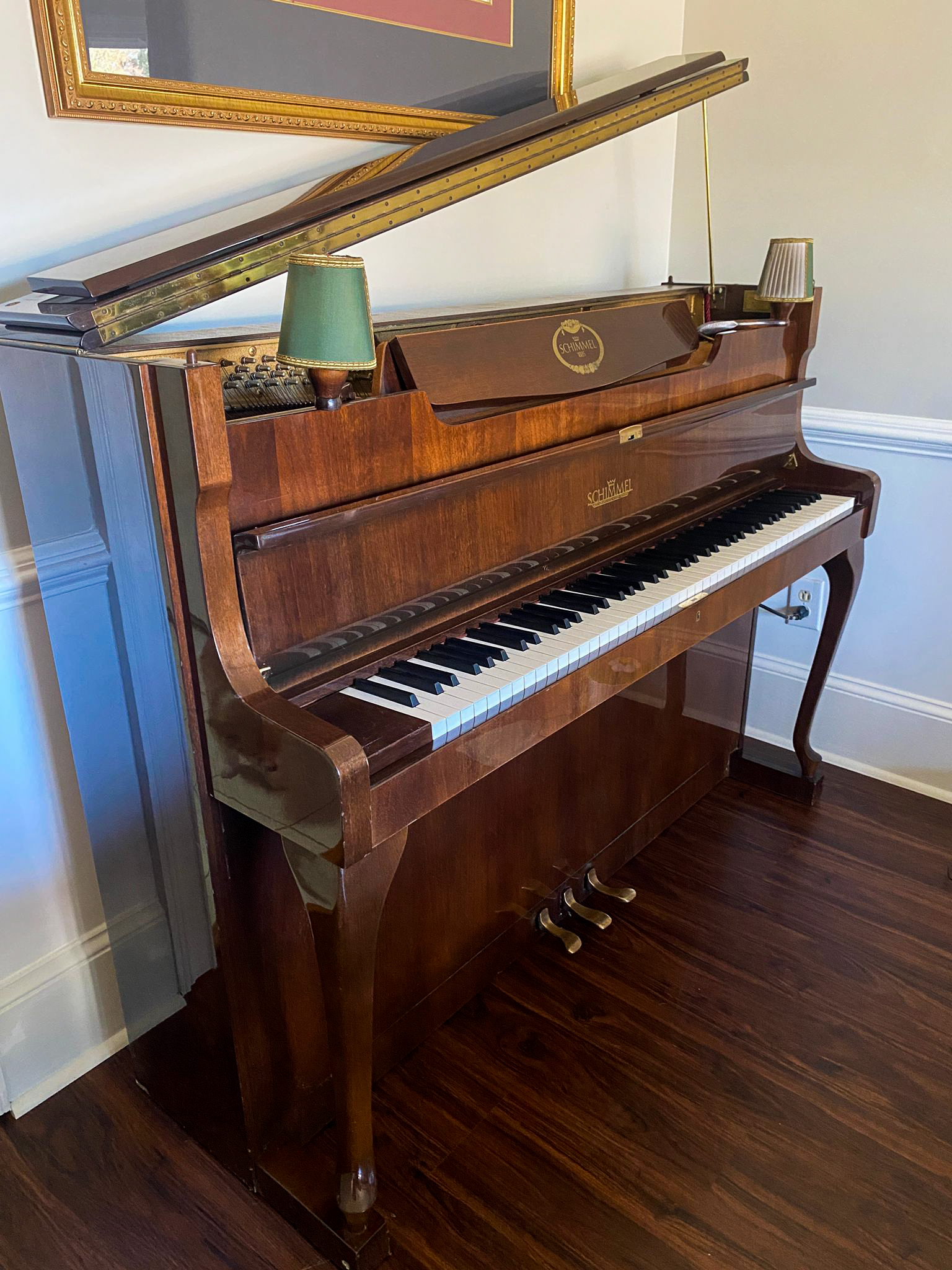 Schimmel German made upright piano 45''