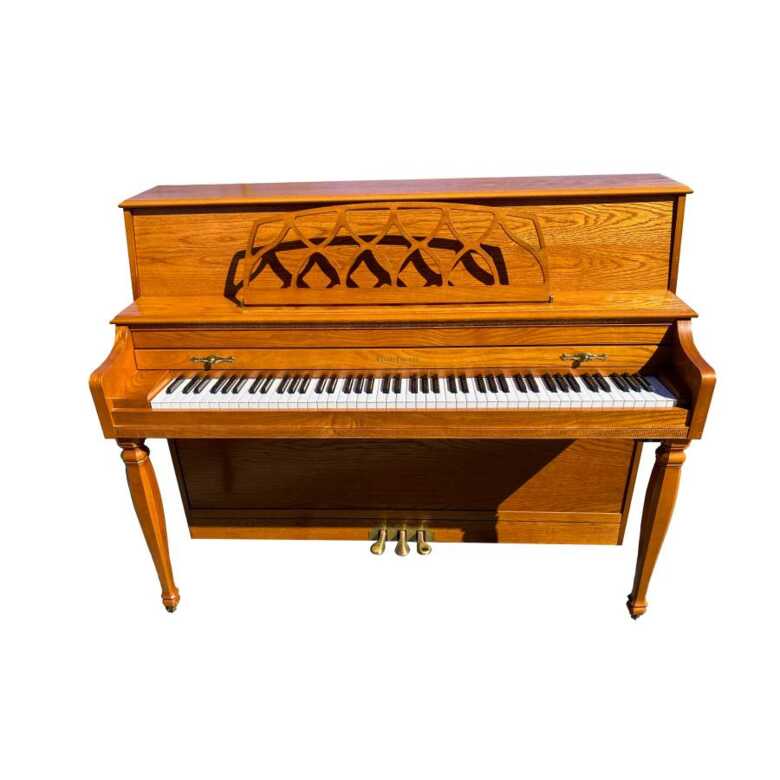 Baldwin model 45" satin oak studio piano