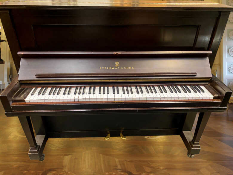 Steinway Model V Upright Piano 50''