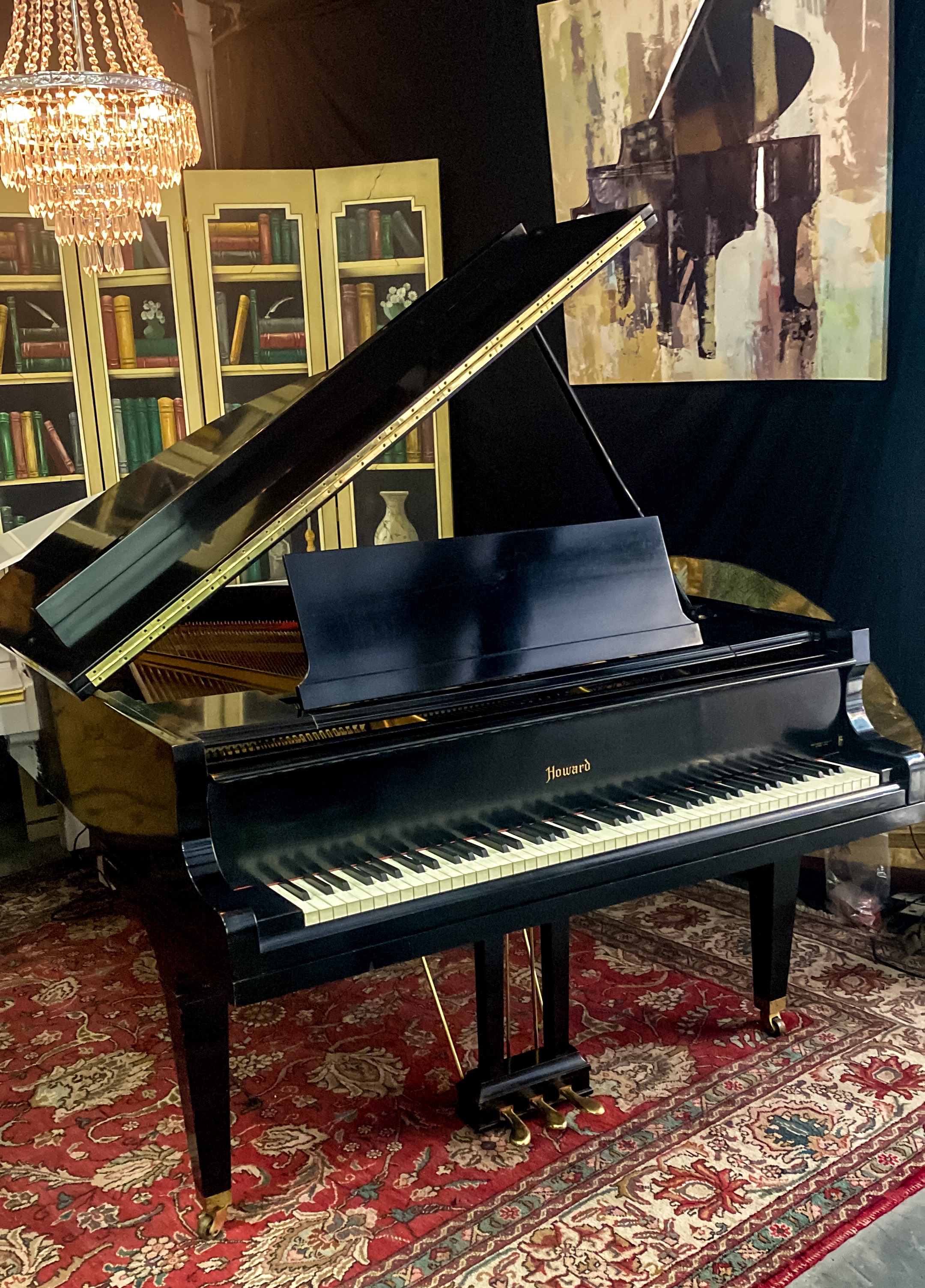 Black grand piano Howard by Kawai 5'9''