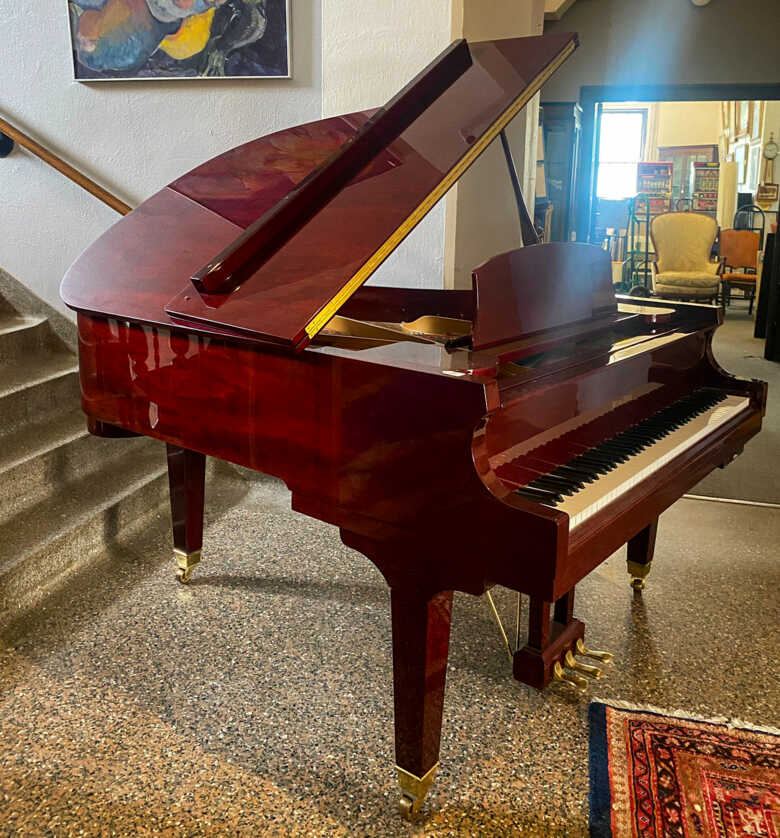 Wurlitzer mahogany 5'8'' Bluetooth selfplayer grand piano 