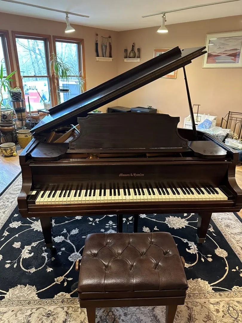 Mason & Hamlin Mahogany 5'8'' Baby Grand Piano model A