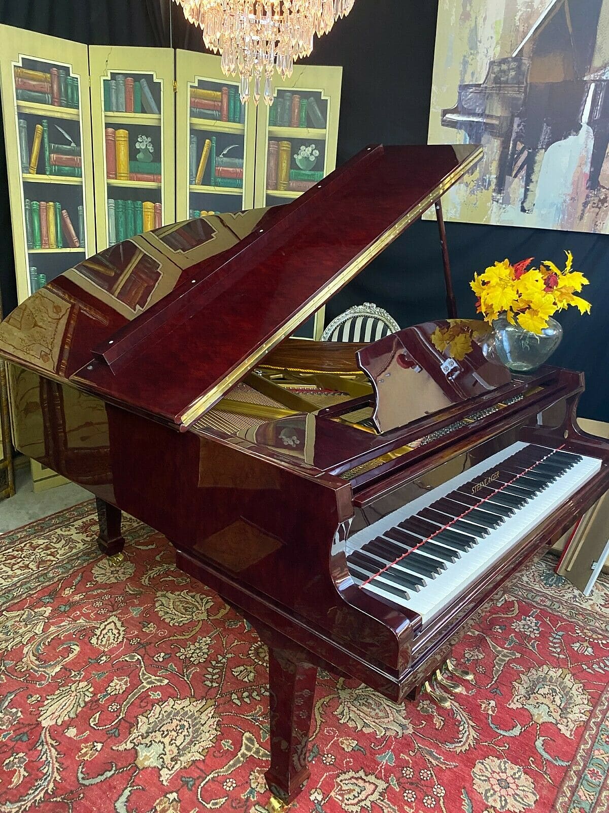 Stunning 2023 brand new grand piano & Yamaha bench