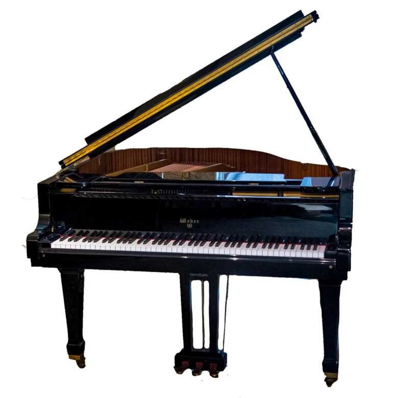 Exquisite Weber Baby Grand Piano - 5' of Timeless Elegance