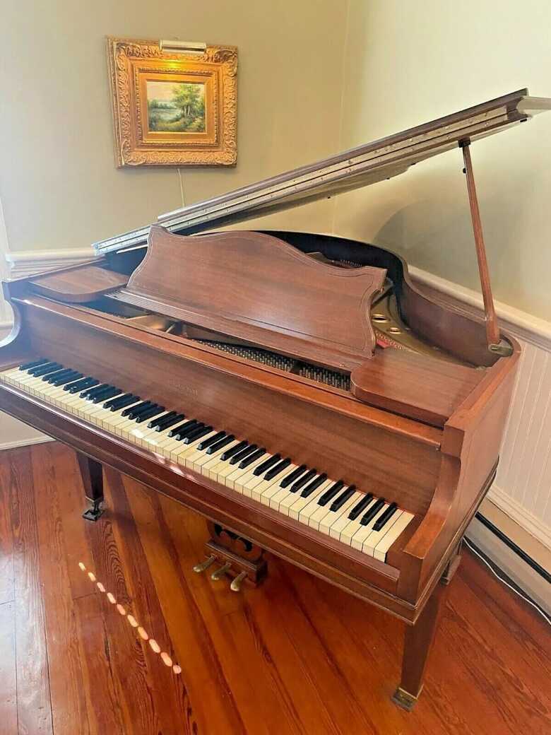 Super cute baby grand piano George Steck