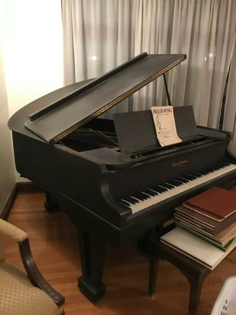 Mason & Hamlin self player reproducing Ampico grand piano