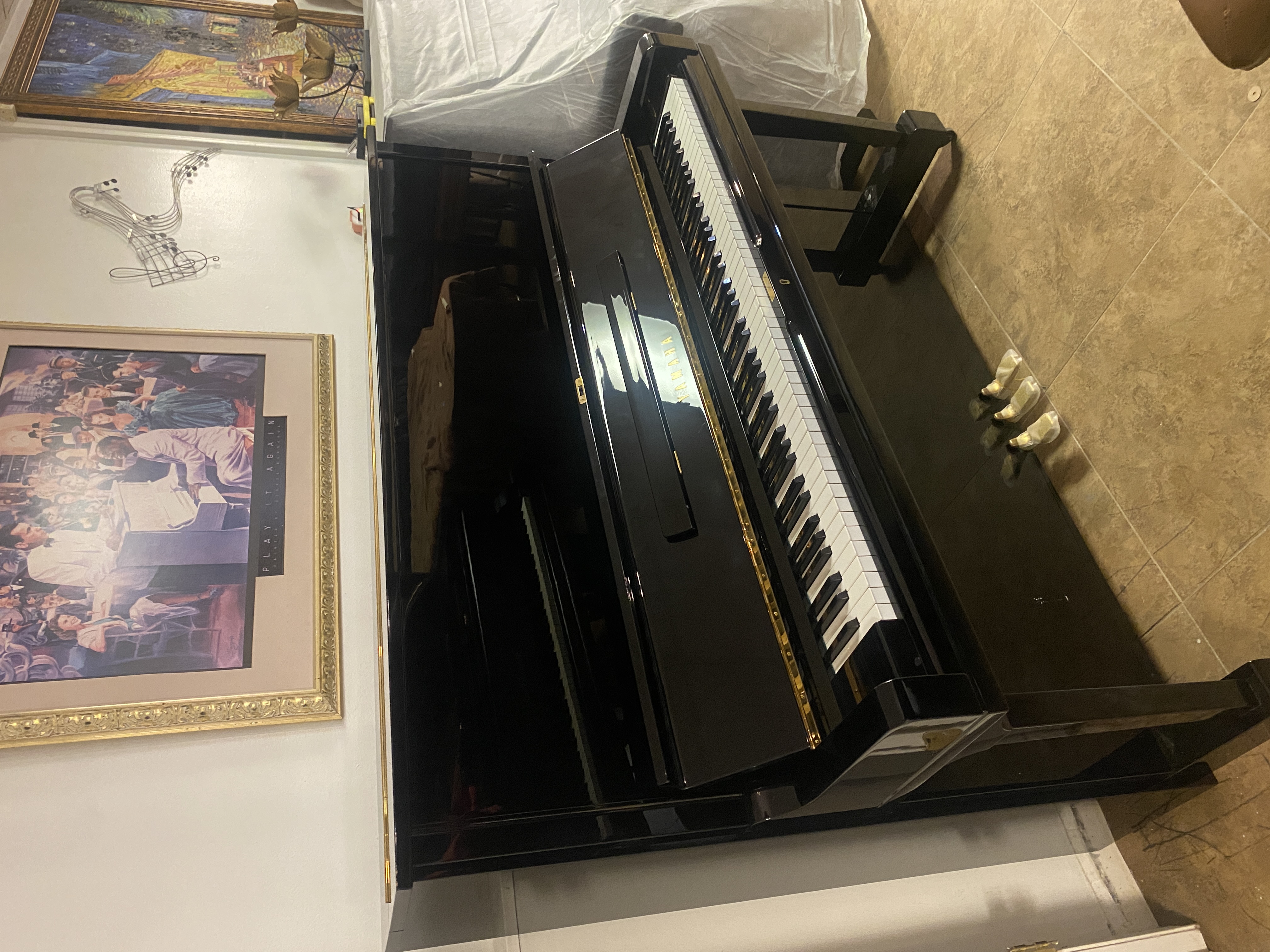 Yamaha U3: Top-Tier Upright Piano, Factory Restored, 7-Year 